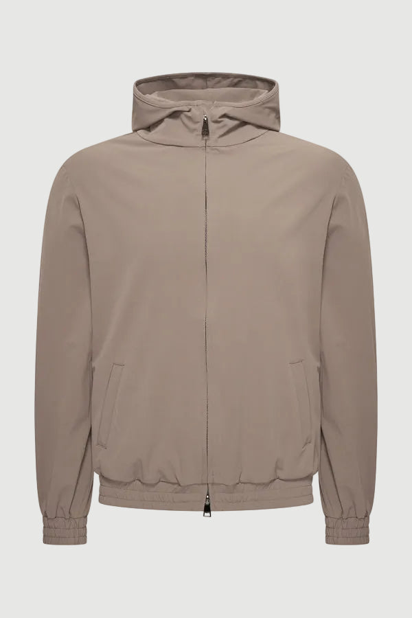 The Arvello Tech Jacket – Taupe