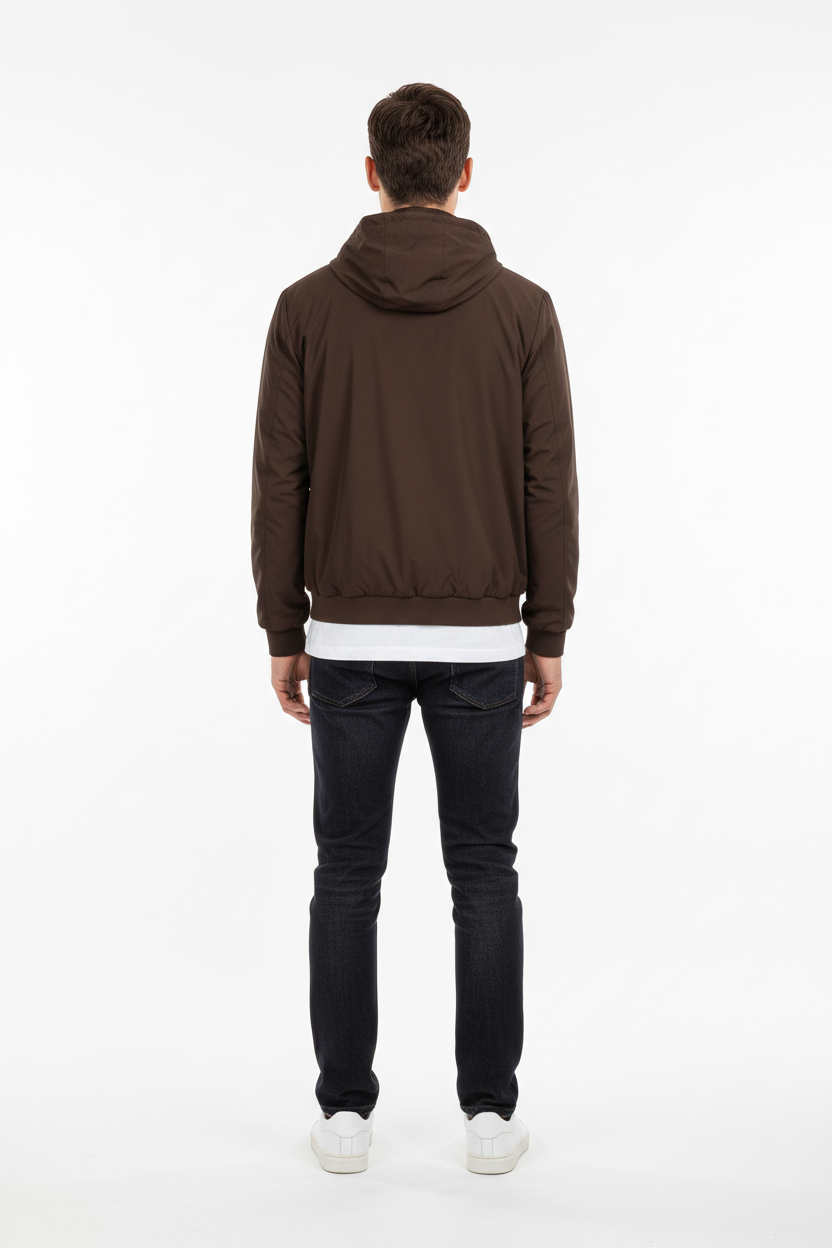 The Santino Tech Jacket – Espresso
