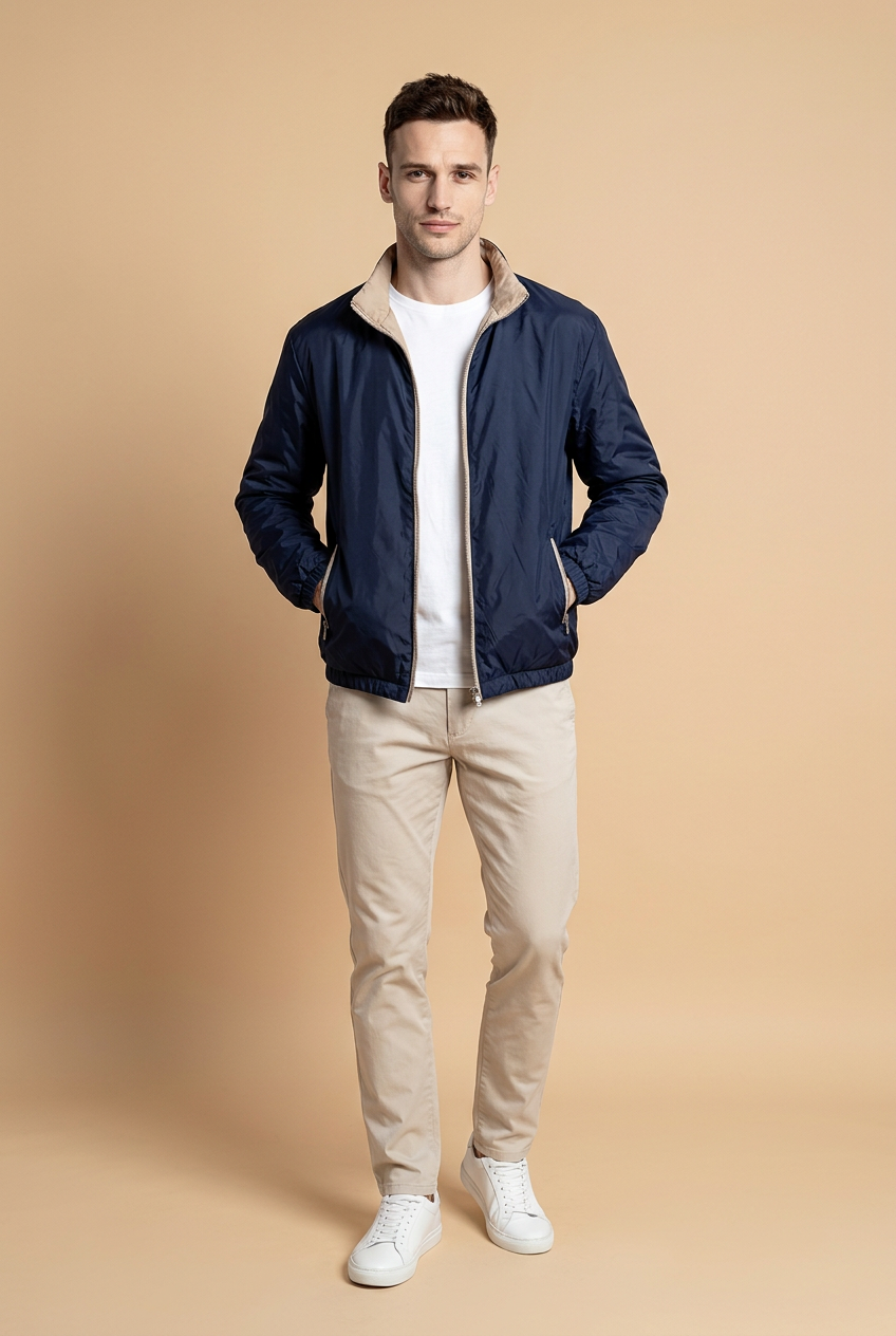 The Arvello Jacket - Navy