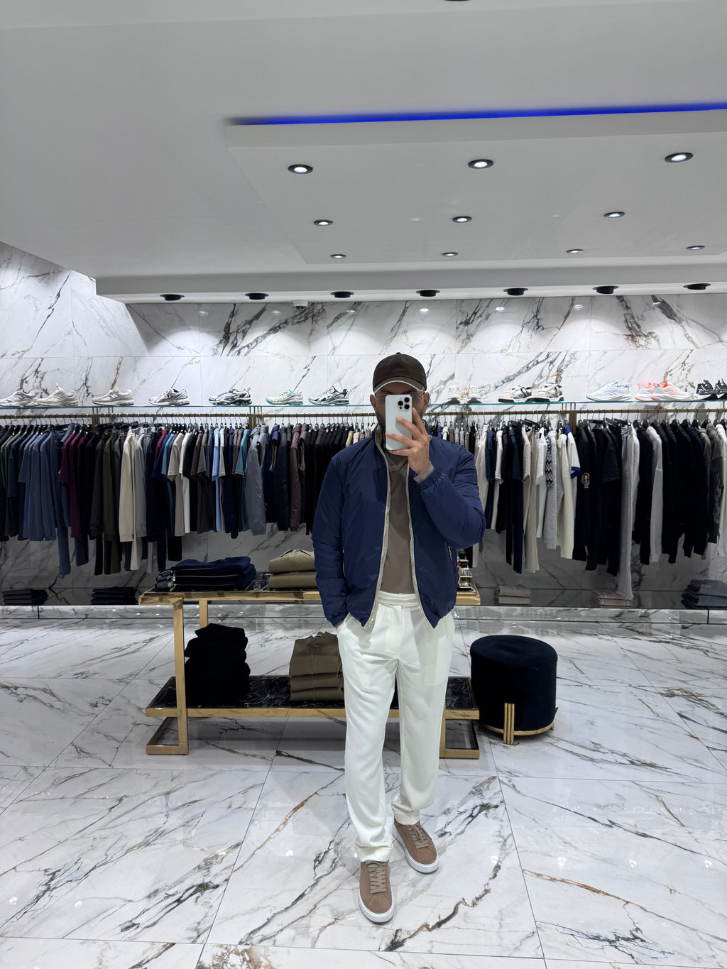 The Arvello Jacket - Navy