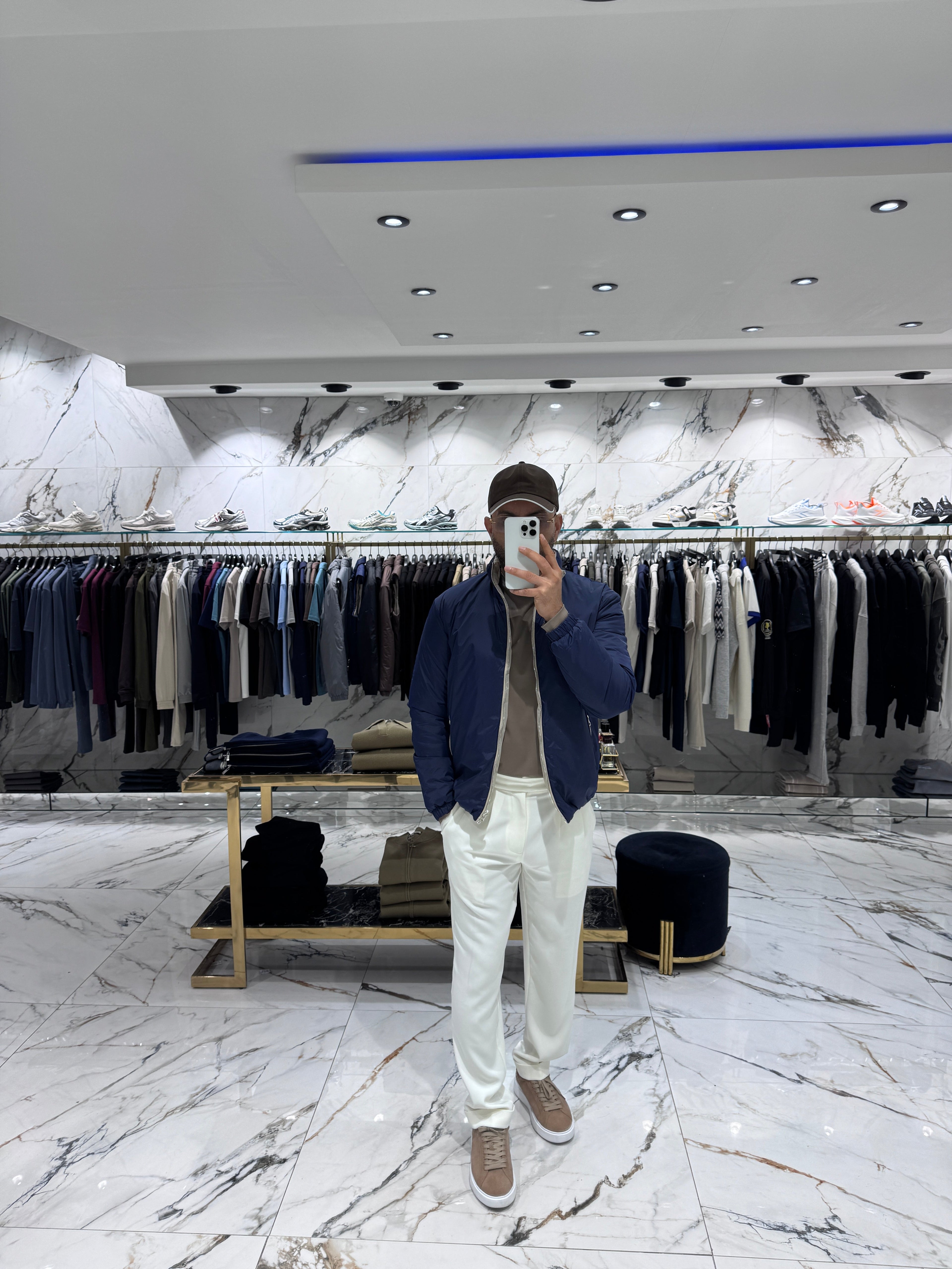 The Arvello Jacket - Navy