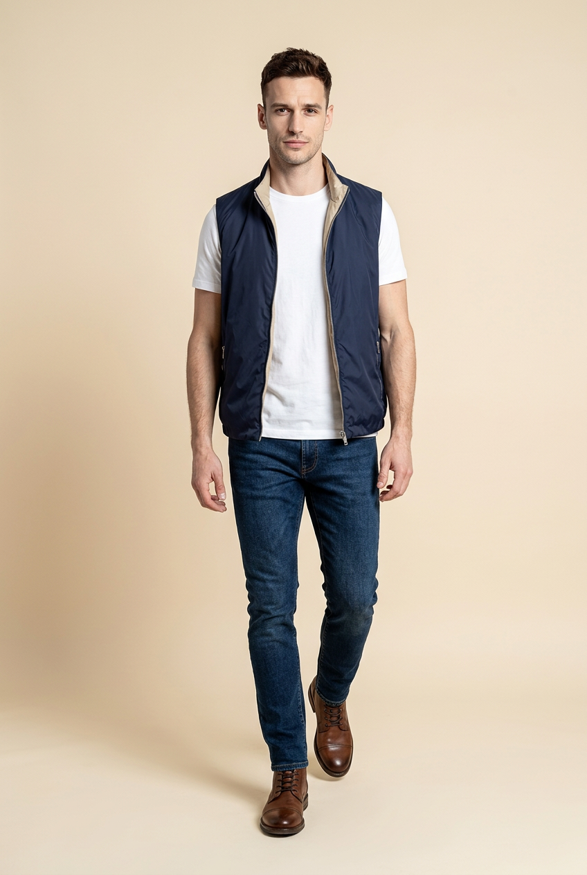 The Novaro Gillet - Navy Blue