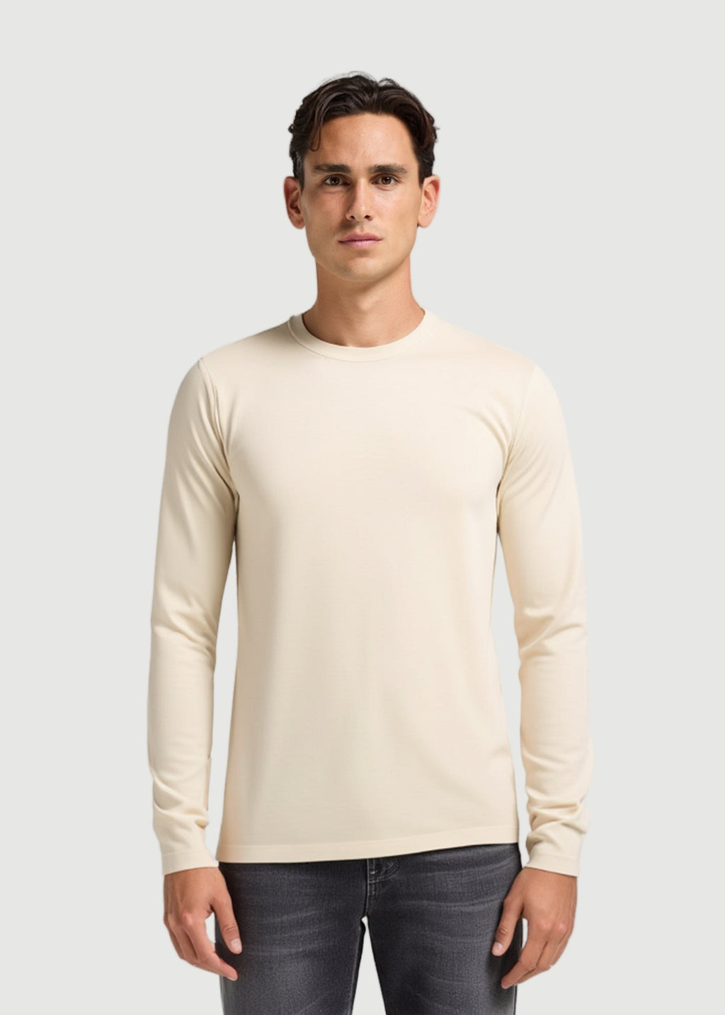 Arvello Long sleeve - White