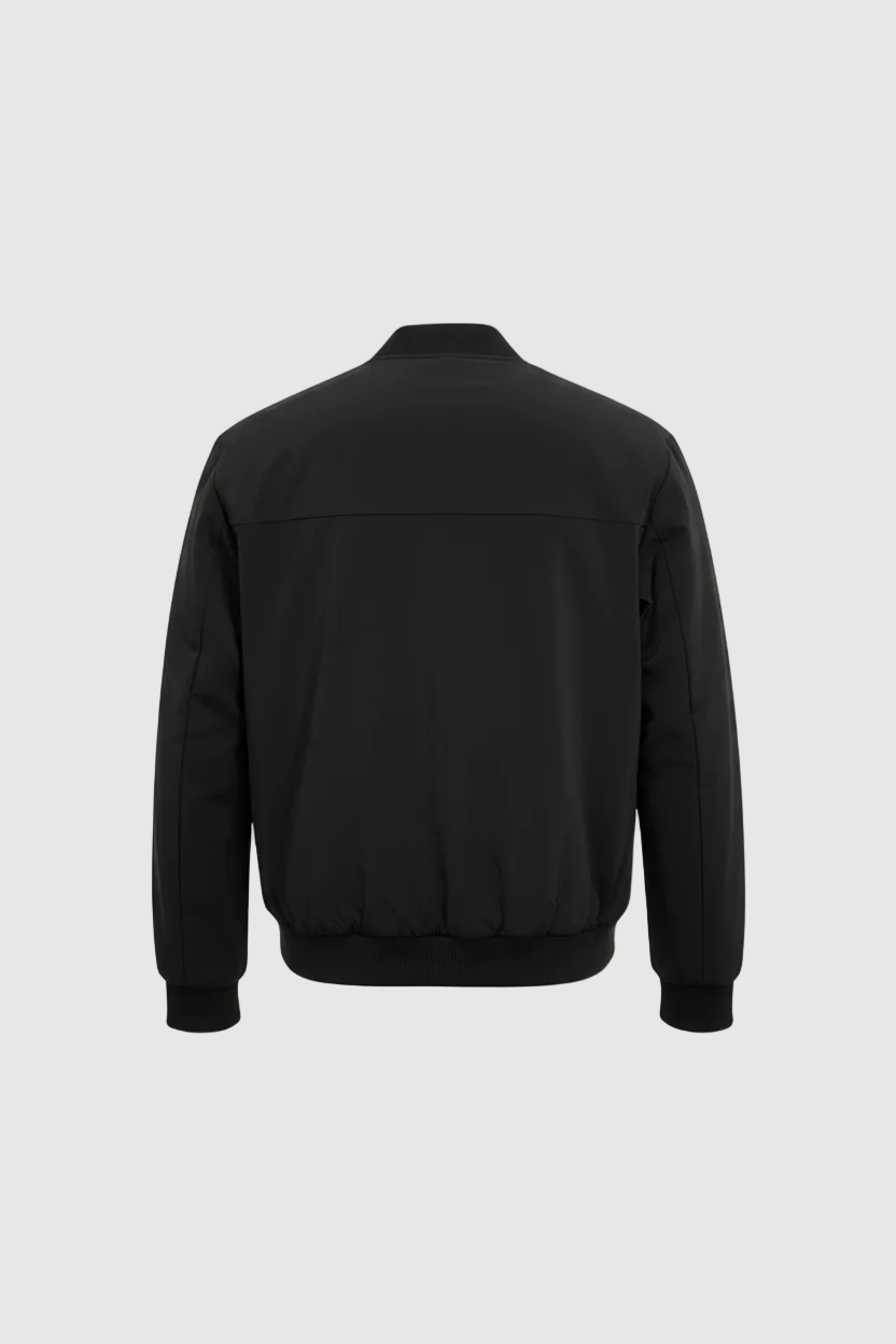 The Santino Bomber Jacket - Black